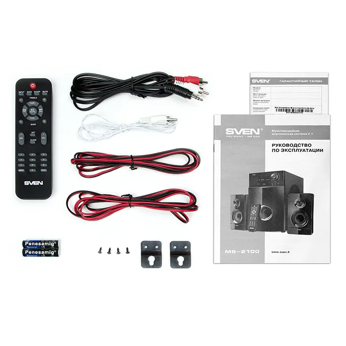 Boxe pentru calculator 2.1 SVEN MS-2100, Negru