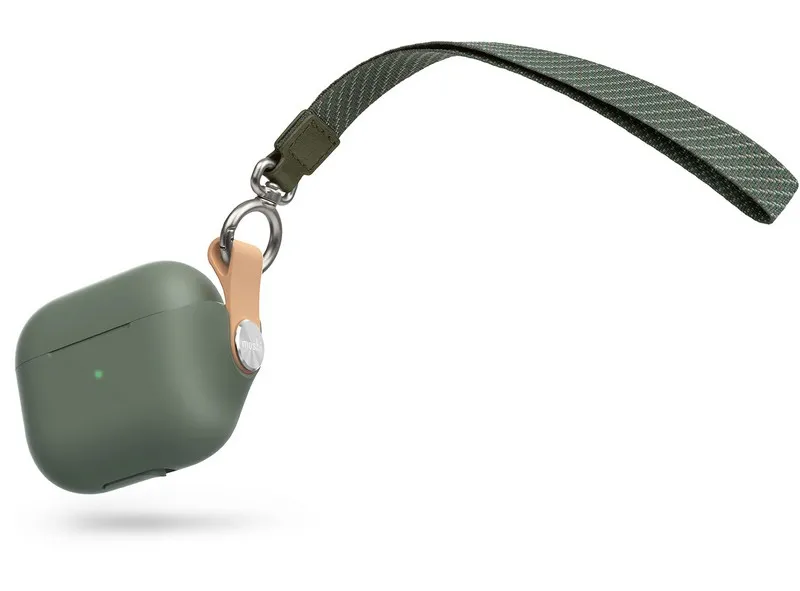 Чехол Moshi Pebbo - Airpods 3, Зелёный