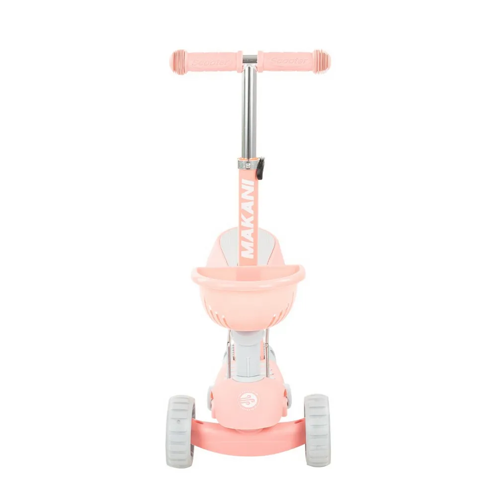 Trotinetă cu 3 roți pentru copii Kikka Boo BonBon, Roz