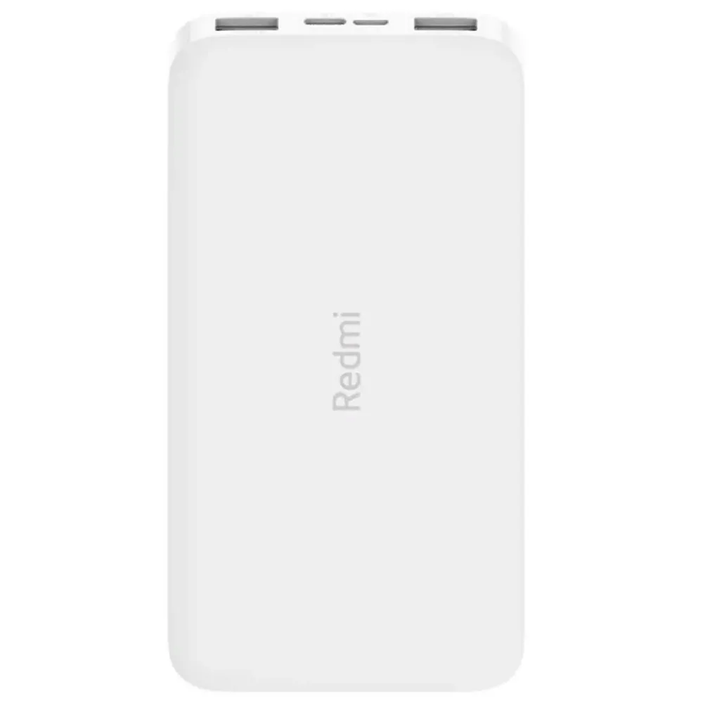 Acumulator extern Xiaomi Power Bank Redmi, 10000mAh, Alb
