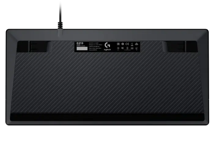 Клавиатура Logitech G213, Проводное, Чёрный