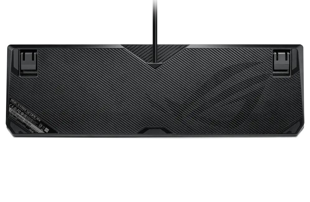 Gaming Keyboard Asus Strix Scope RX, Optical, for FPS, Aura Sync RGB, IP56, US Layout