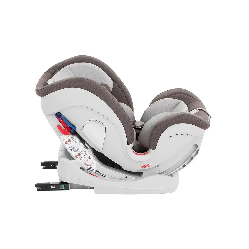 Scaun auto Kikka Boo 4in1, Grupa 0+/1/2/3 (0-36 kg), Cafeniu