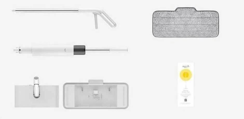 Mop Xiaomi Deerma Spray Mop TB900 Sweep and mop 2-in-1, Alb