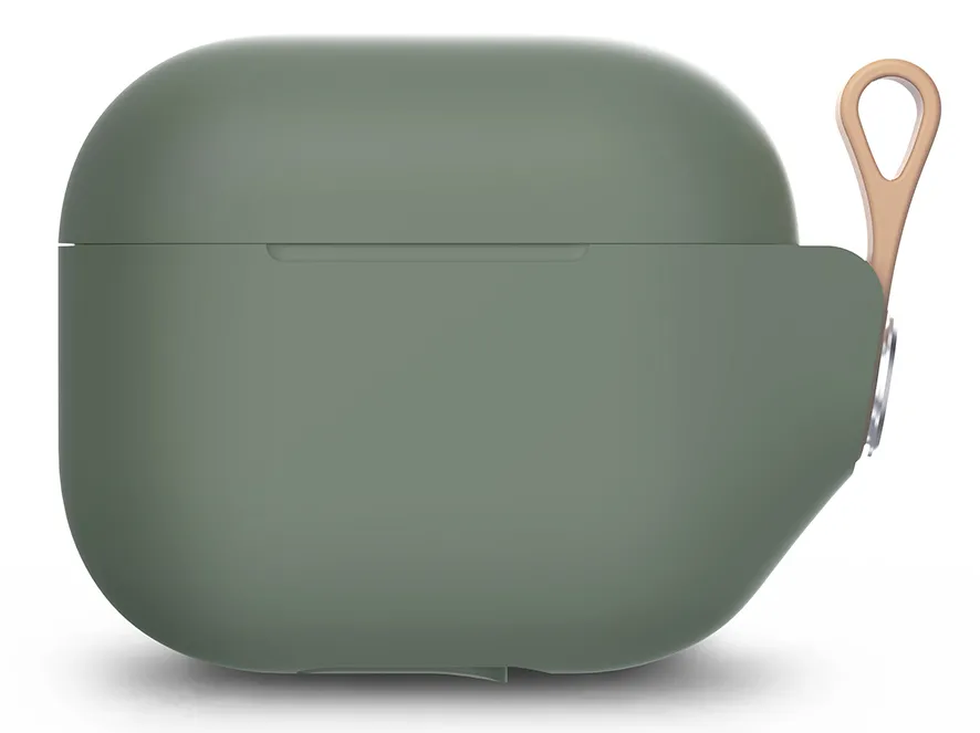 Чехол Moshi Pebbo - Airpods 3, Зелёный