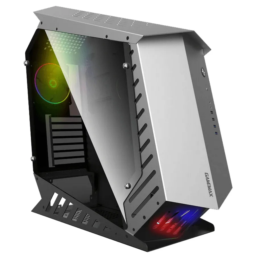 Carcasă PC Gamemax AutoBot, Full-Tower, ATX, Negru/Gri