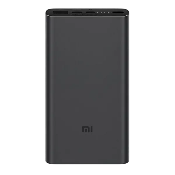 Acumulator extern Xiaomi Power Bank 3, 10000mAh, Negru