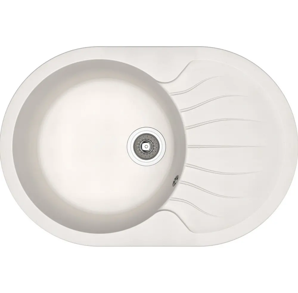 Кухонная мойка из камня Dr.Gans Berta 760 (Белый)