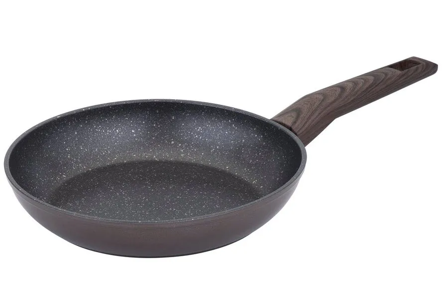 Сковорода RESTO 93022, 24см, Коричневый