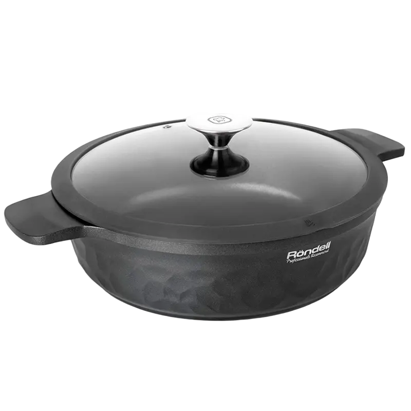 Сотейник Rondell ArtDeco, 28cm, Чёрный