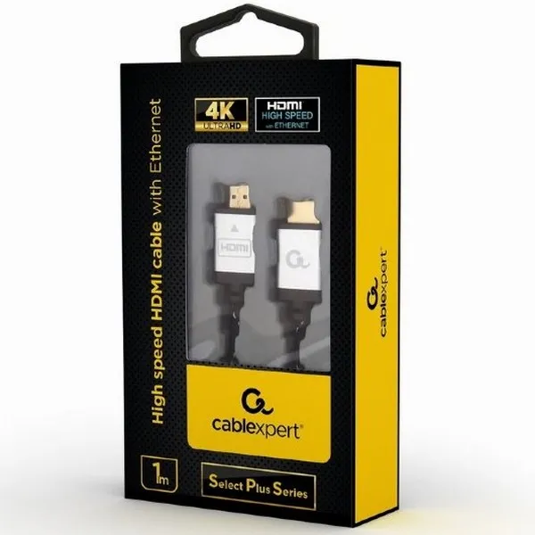 Cablu Video Cablexpert CCB-HDMIL-1M, HDMI (M) - HDMI (M), 1m, Negru
