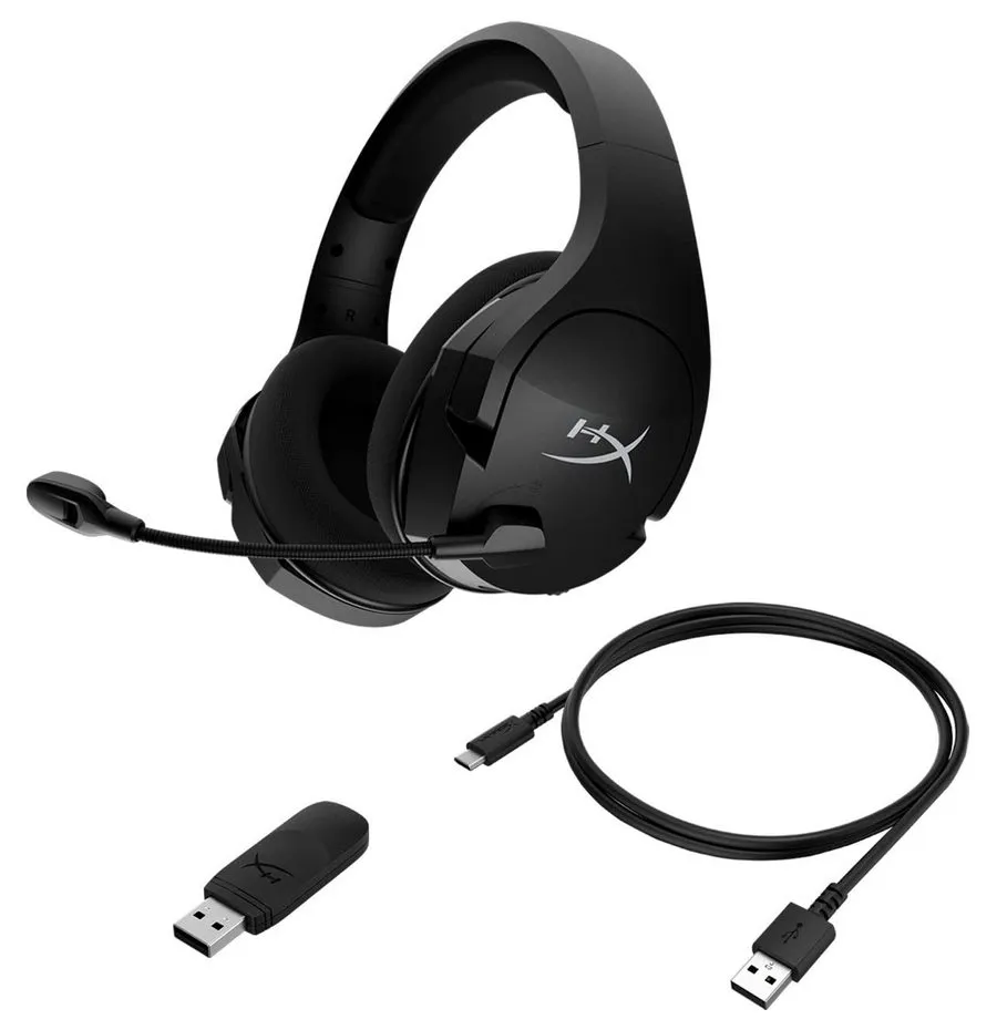 Căști gaming HyperX Cloud Stinger Core, Wireless, Negru