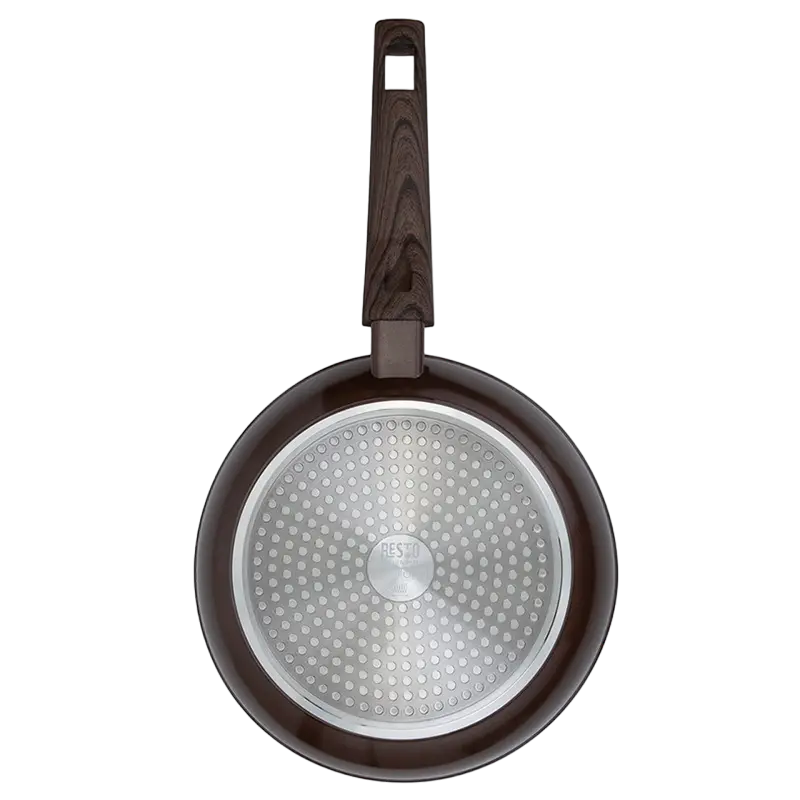Сковорода RESTO 93022, 24см, Коричневый