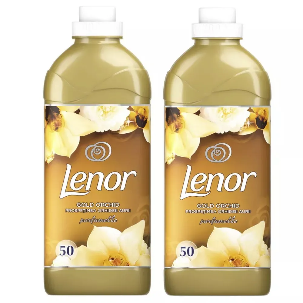Balsam de rufe Lenor Gold Orchid, 1.5 L + 1.5 L