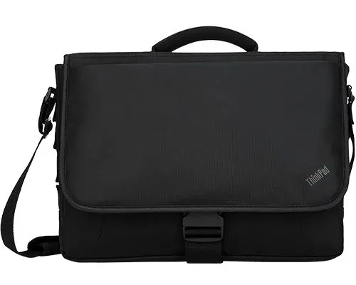 Geantă pentru Laptop Lenovo Essential Messenger, 15.6", Poliester, Negru