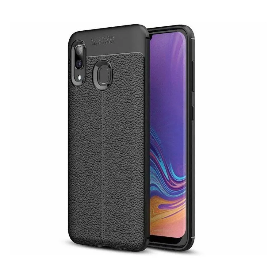 Xcover husa p/u Samsung A40, Leather, Black