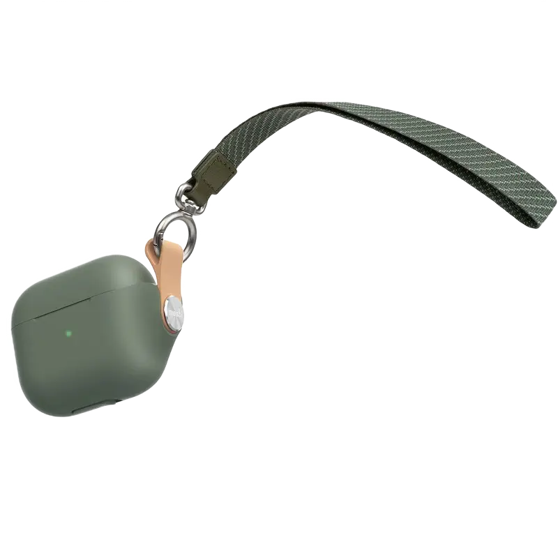 Чехол Moshi Pebbo - Airpods 3, Зелёный