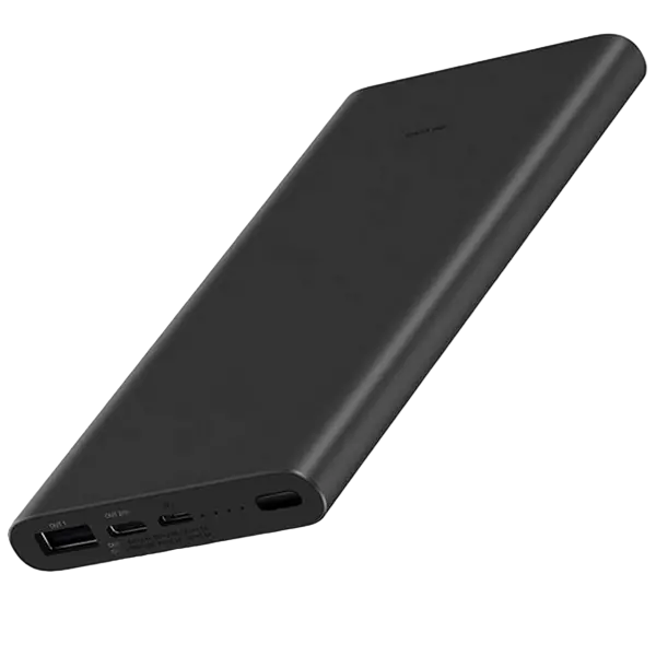 Acumulator extern Xiaomi Power Bank 3, 10000mAh, Negru