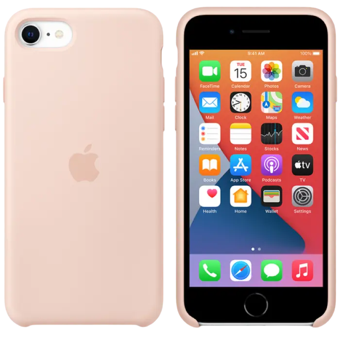Husă Apple iPhone SE 2020 Case, Nisip roz