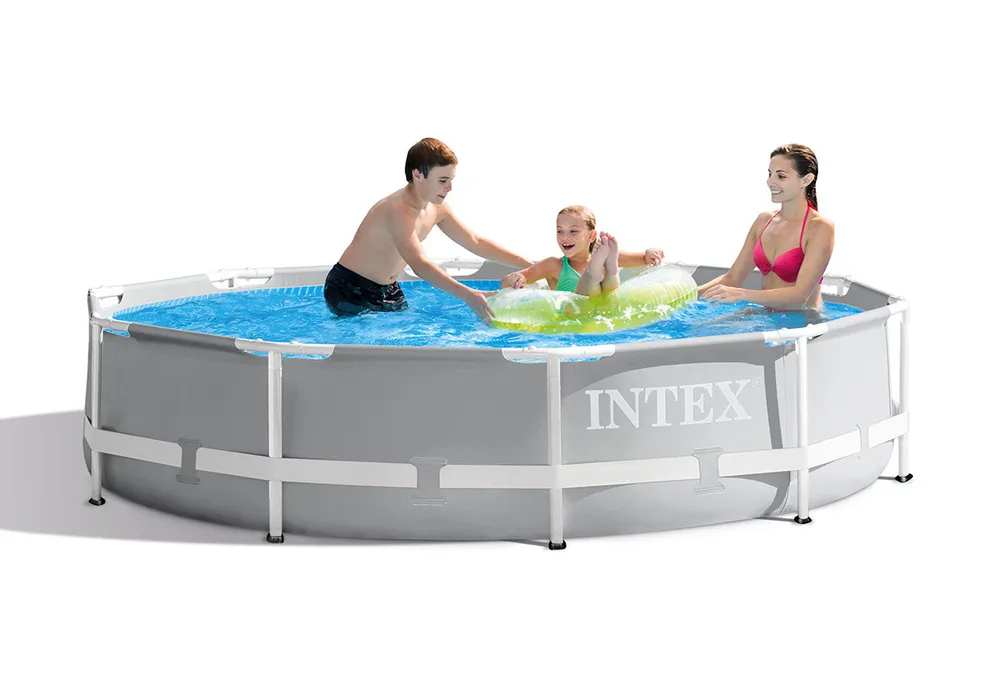 Piscină cu cadru metalic Intex Metal Frame, 16800L, Albastru, 28242