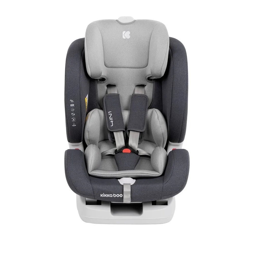 Scaun auto Kikka Boo 4in1, Grupa 0+/1/2/3 (0-36 kg), Gri
