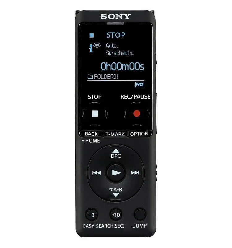 Digital Voice Recorder SONY ICD-UX570 , 4GB UX Series, Black