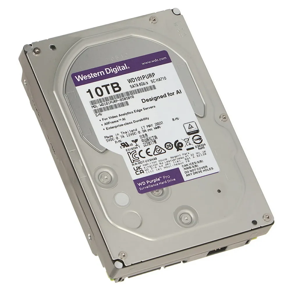 Жесткий диск Western Digital WD Purple Pro, 3.5
