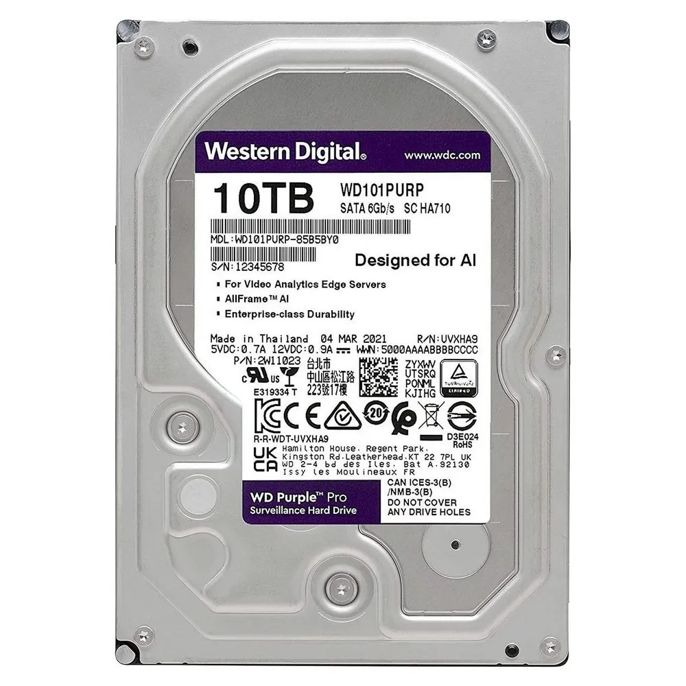 Жесткий диск Western Digital WD Purple Pro, 3.5