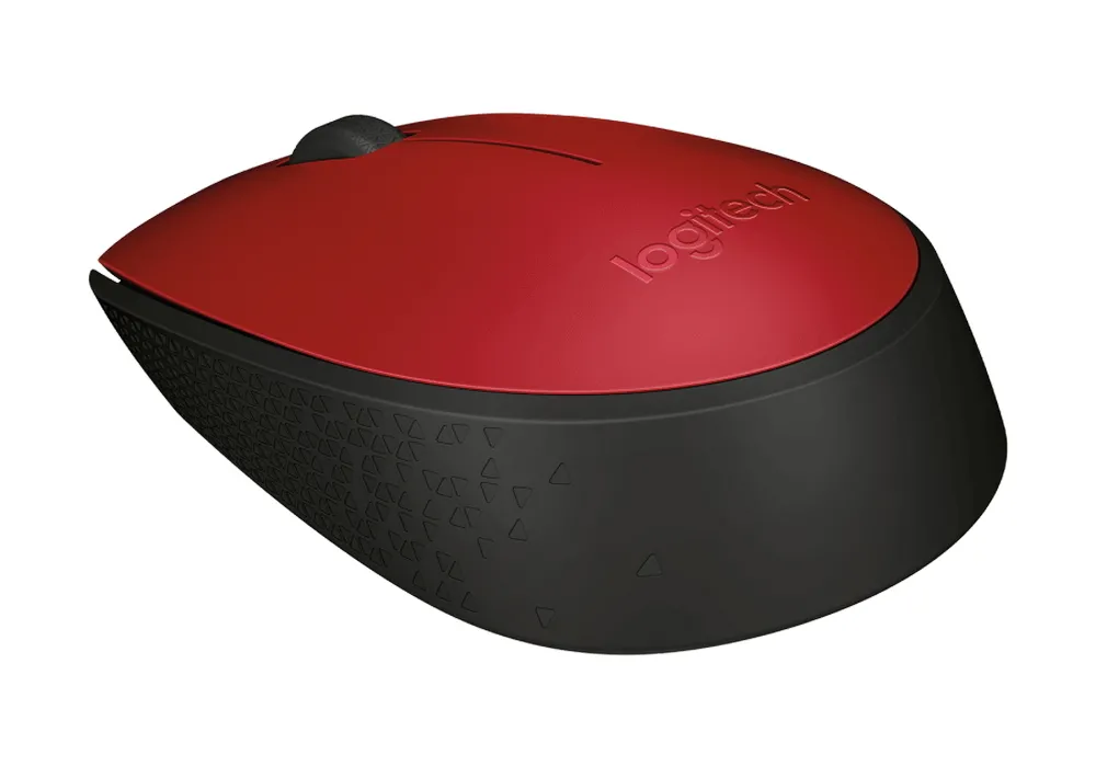 Беcпроводная мышь Logitech M171, Красный
