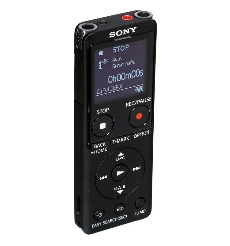 Digital Voice Recorder SONY ICD-UX570 , 4GB UX Series, Black