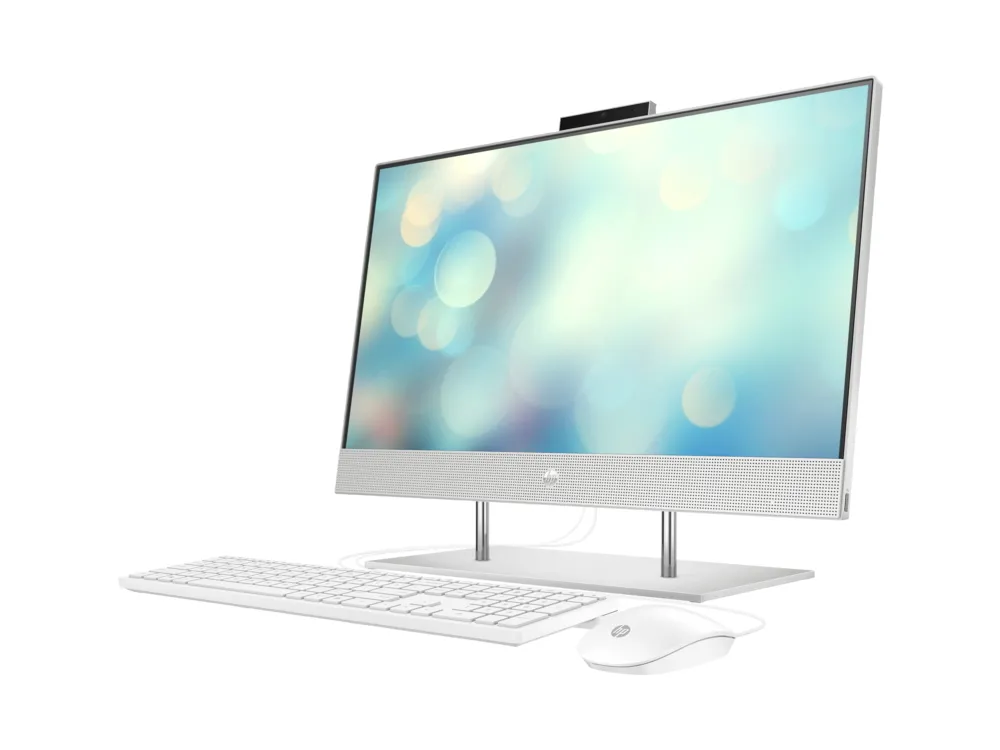 Computer All-in-One HP 24-dp1009ur, 23,8", Intel Core i5-1135G7, 16GB/512GB, FreeDOS, Argintiu