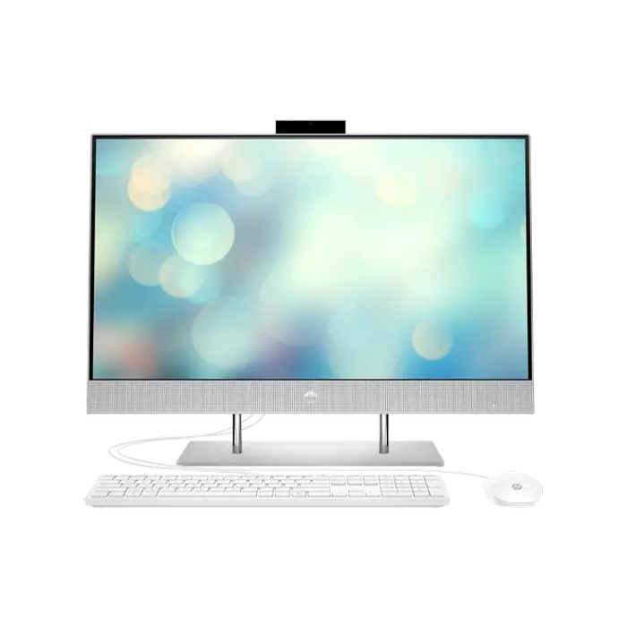Computer All-in-One HP 24-dp1009ur, 23,8", Intel Core i5-1135G7, 16GB/512GB, FreeDOS, Argintiu