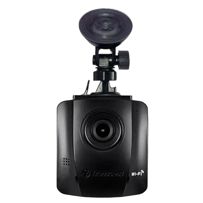 Cameră auto DVR Transcend DrivePro 130, Full-HD 1080P, Negru