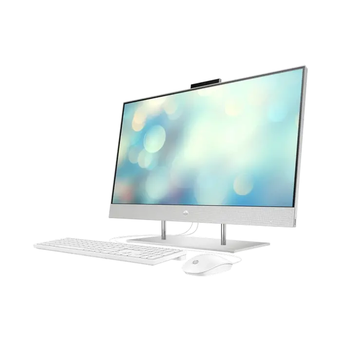 Computer All-in-One HP 24-dp1009ur, 23,8", Intel Core i5-1135G7, 16GB/512GB, FreeDOS, Argintiu