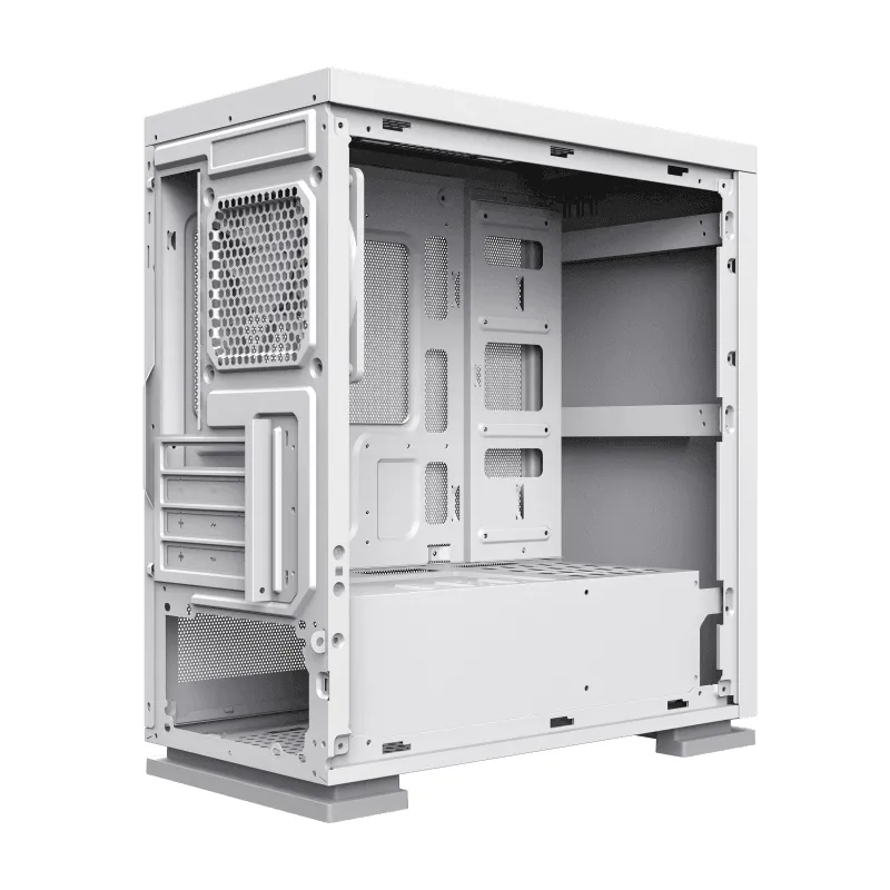 Carcasă PC Gamemax M60, Mini-Tower, ATX, Alb