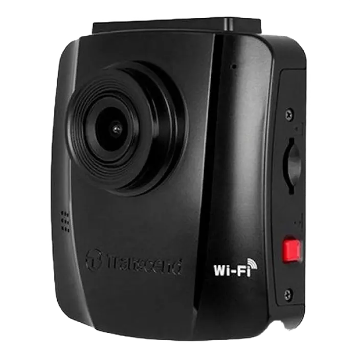 Cameră auto DVR Transcend DrivePro 130, Full-HD 1080P, Negru