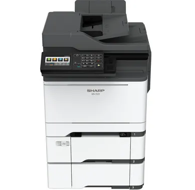 Multifunctional laser Sharp Luna MX-C357FEU, Negru/Alb