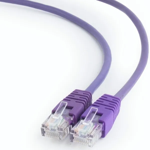 Patch cord Cablexpert PP12-2M/V, CAT5e UTP, 2m, Violet