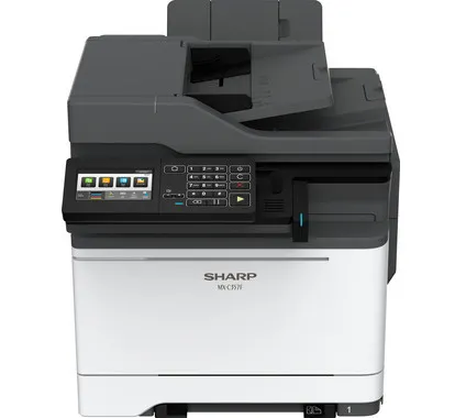 Multifunctional laser Sharp Luna MX-C357FEU, Negru/Alb