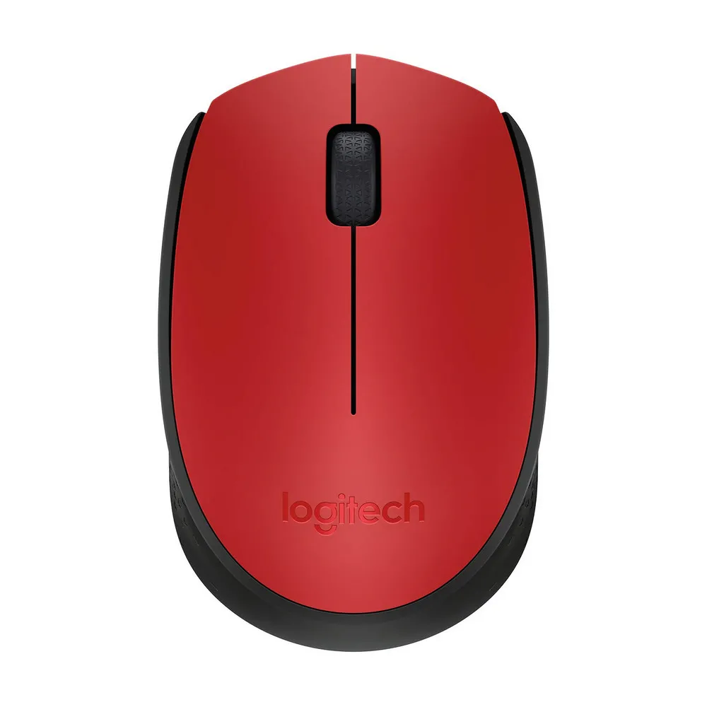 Беcпроводная мышь Logitech M171, Красный