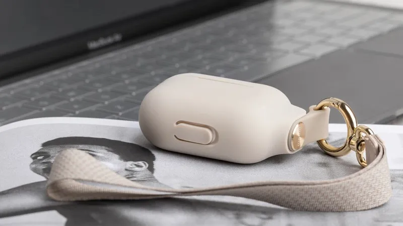 Чехол Moshi Pebbo - Airpods 3, Бежевый