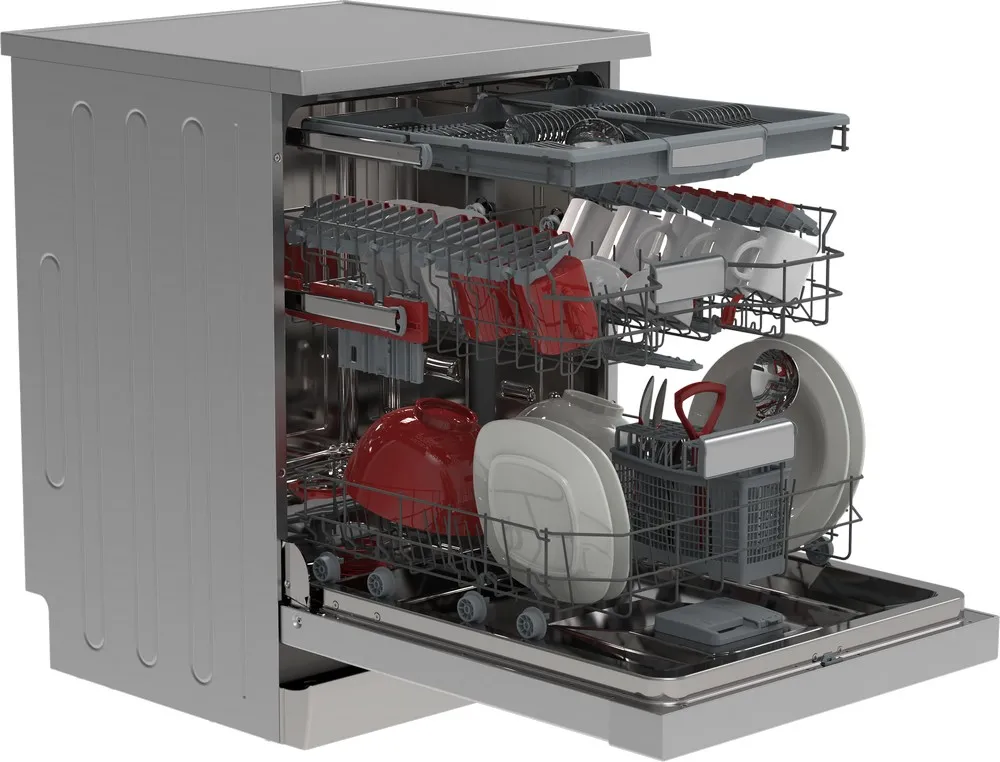 Mașină de spălat vase Sharp QWNA34F42DIEU, Argintiu