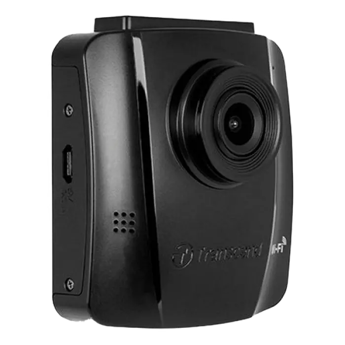 Cameră auto DVR Transcend DrivePro 130, Full-HD 1080P, Negru