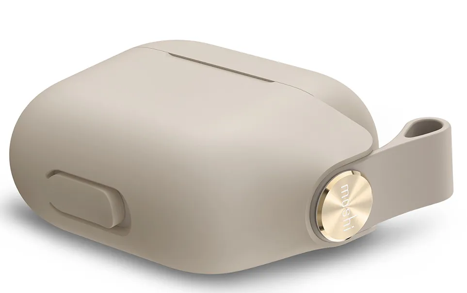 Чехол Moshi Pebbo - Airpods 3, Бежевый