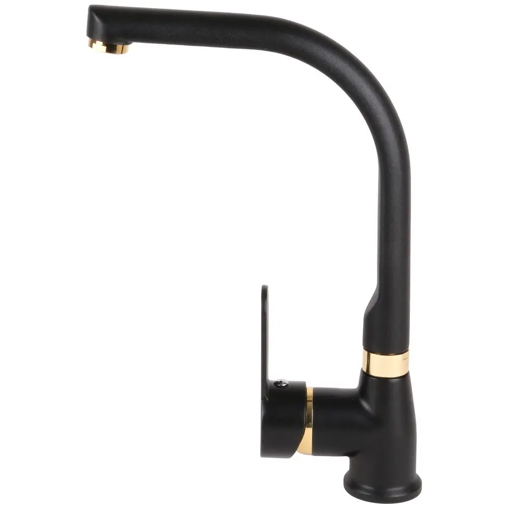 Baterie bucatarie Sandonna F7103 (negru/elem:aurii)