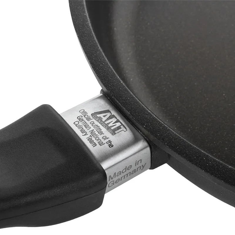 Сковорода AMT Gastroguss I-528-E, 1,9л, 28см, Чёрный