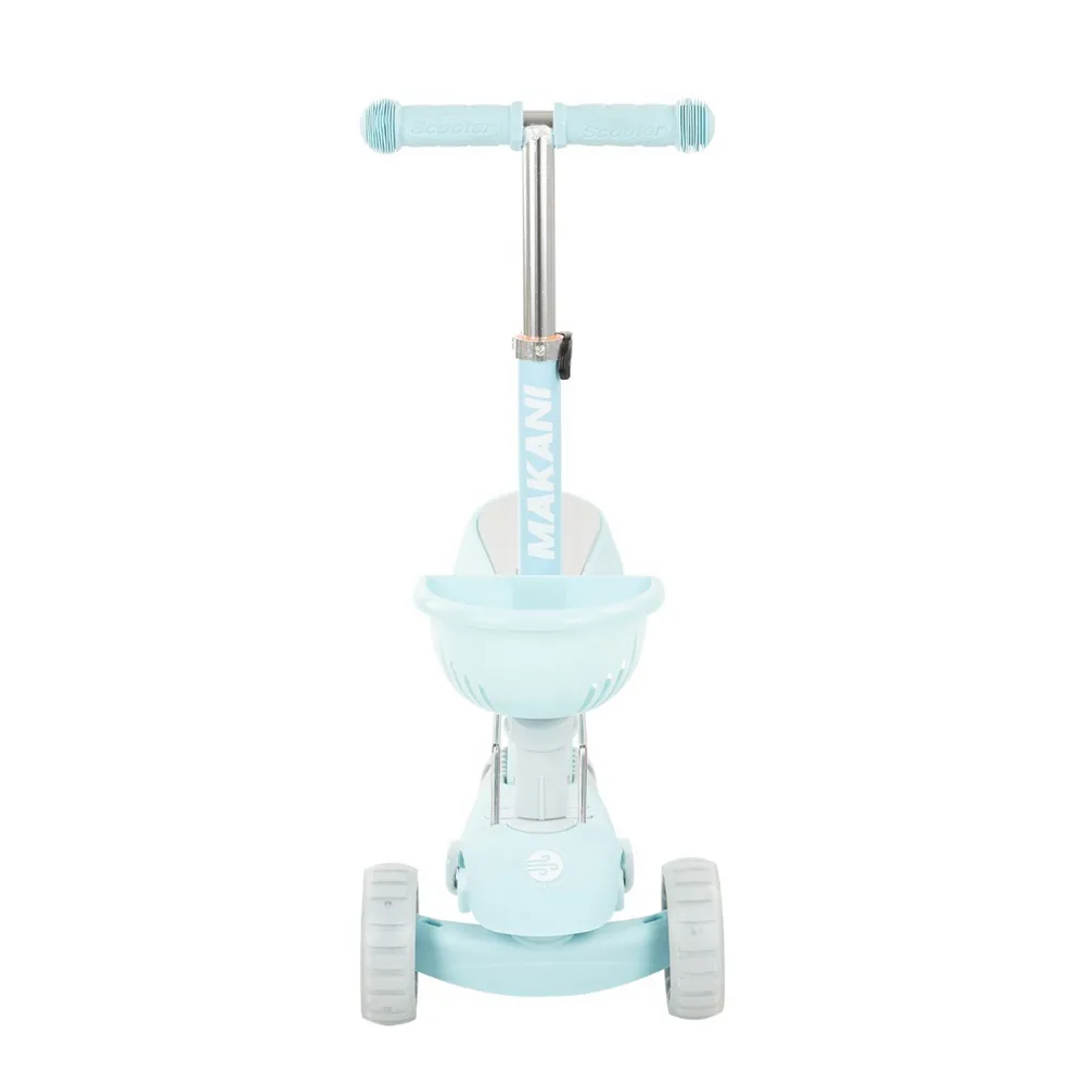 Trotinetă cu 3 roți pentru copii Kikka Boo BonBon, Albastru deschis