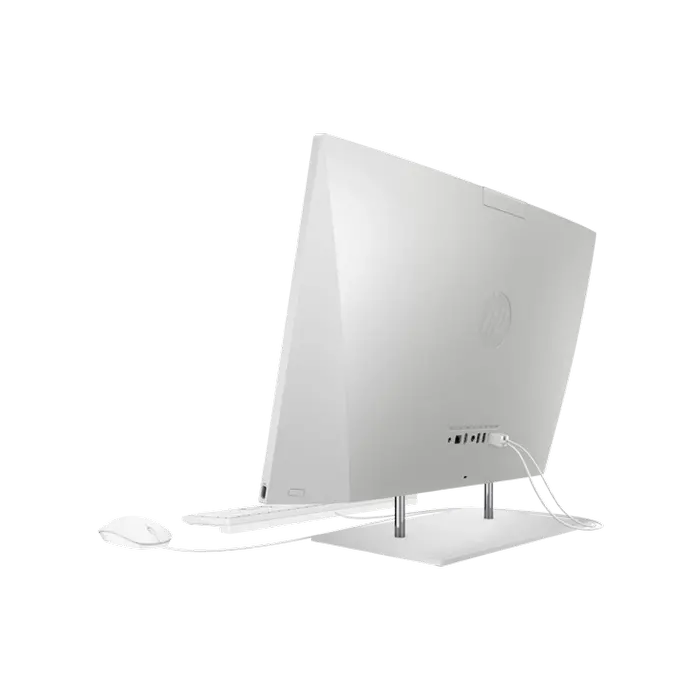 Computer All-in-One HP 24-dp1009ur, 23,8", Intel Core i5-1135G7, 16GB/512GB, FreeDOS, Argintiu