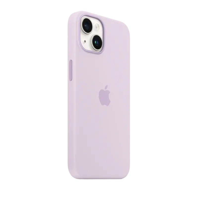 Original iPhone 14 Silicone Case with MagSafe - Lilac, Model A2910