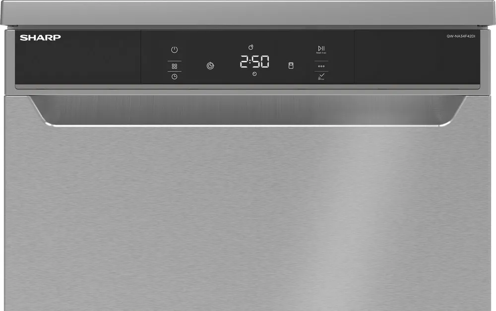 Mașină de spălat vase Sharp QWNA34F42DIEU, Argintiu